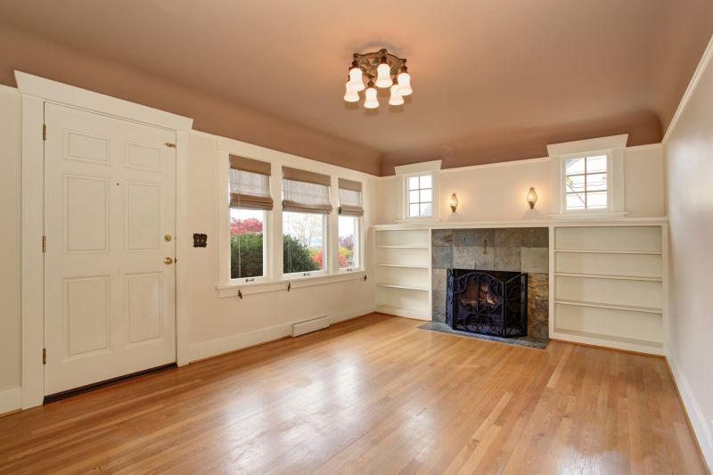 Trim Detailing in Living Room